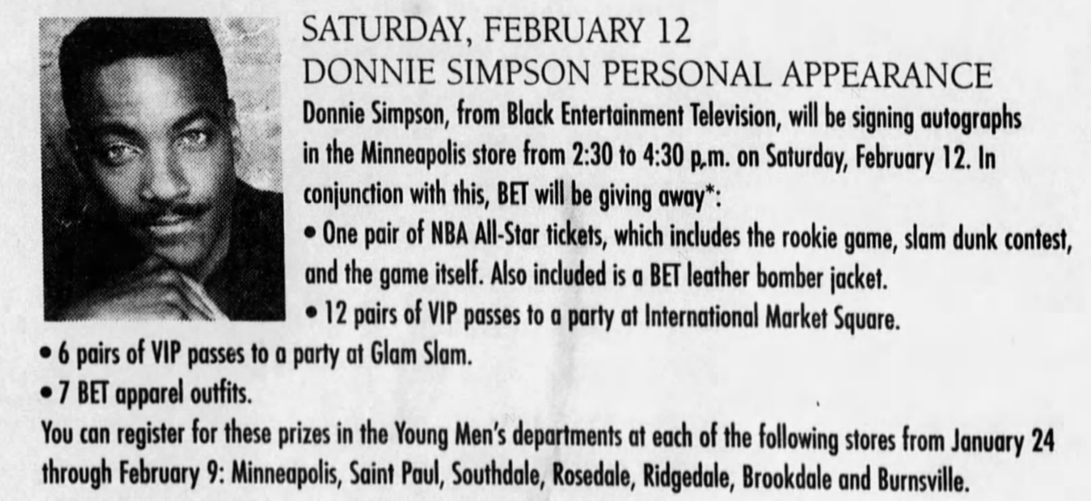 Also shout out to Donnie Simpson…BET again always there behind P! Donnie taped an episode of Video Soul at Glam Slam while he was here as well!