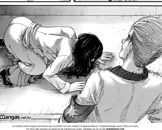 YO0NGYL's tweet image. ⚠️SNK SPOILERS⚠️
•
•
•
eu espero q animem essa cena na moral KKKKK