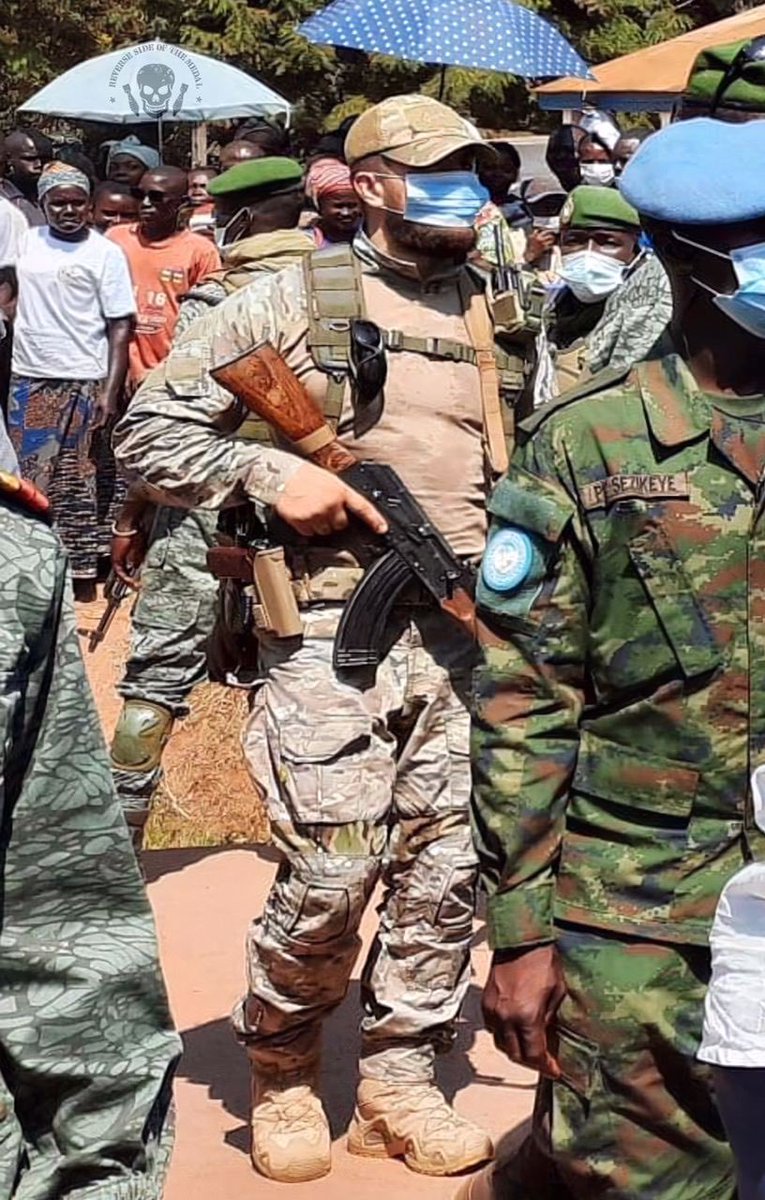Russian private military contractors in CAR. 20/ https://t.me/grey_zone/6227&nbsp;