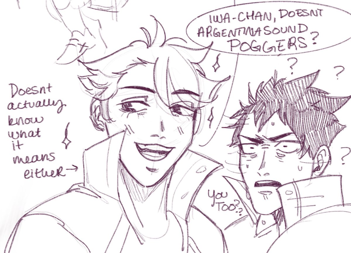 iwaizumi doesnt know WHAT the fuck a pog is and at this point he's too afraid to ask
#iwaizumihajime