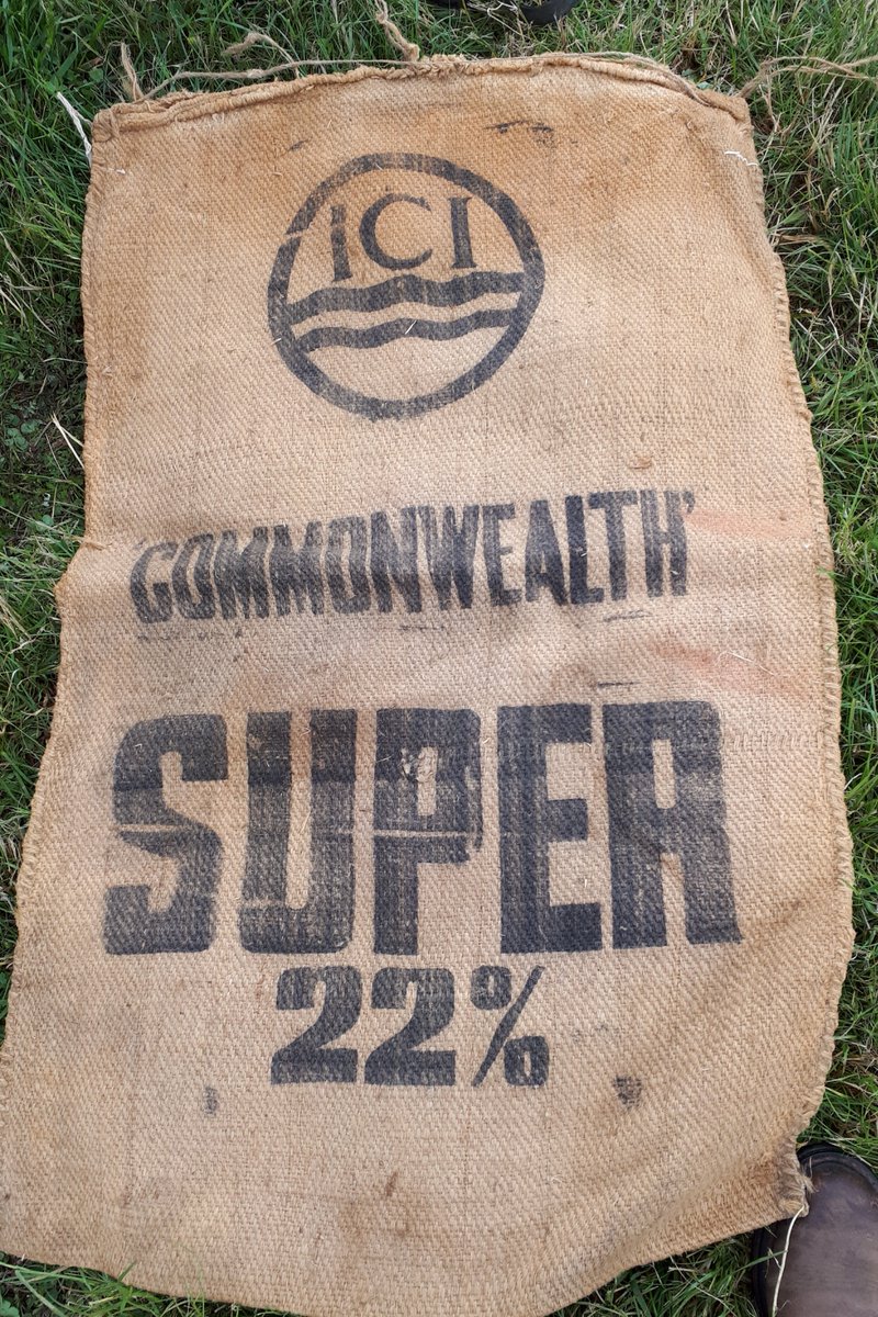 The good old days...yeah nup.Sacks of fert unloaded in cargo nets off boats over the wharf. With little cranes & the risk of a bundle breaking as it swung out of the hold.Superphosphate enabled the low fert native pastures of Bessiebelle area to be wrestled from the bush.