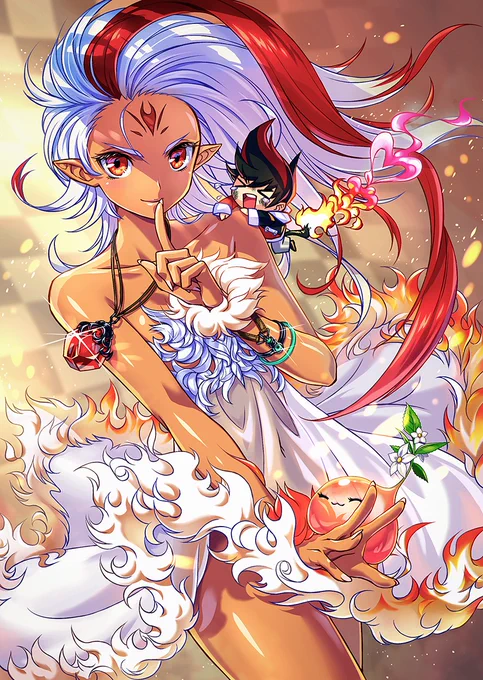 #これが私の代表作
ファンアートがメインです。
可愛いとか楽しいとか、綺麗とかをシンプルに伝えられるような作品作りを心がけています。?? 