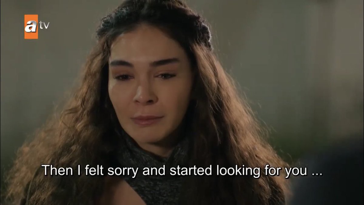 okay but for her to know that he regretted it and did come back for her even before she was born I CAN’T SEE THROUGH MY TEARS  #Hercai