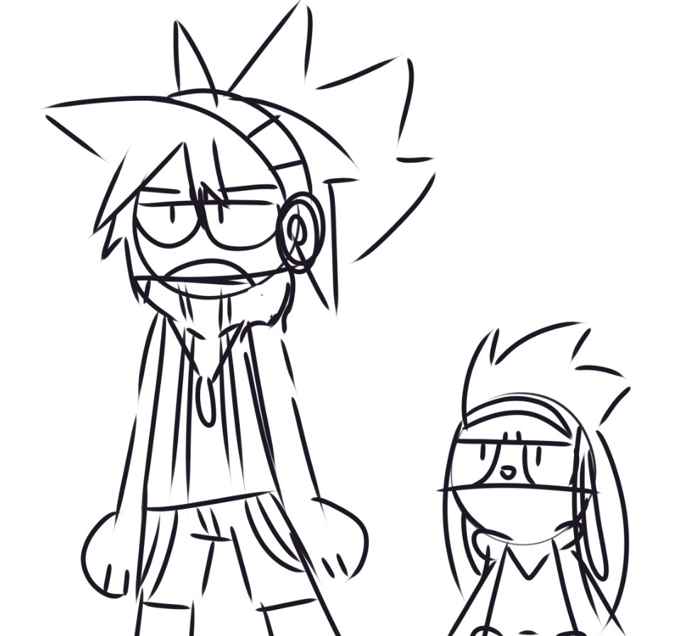 half assed #twewy doodles 