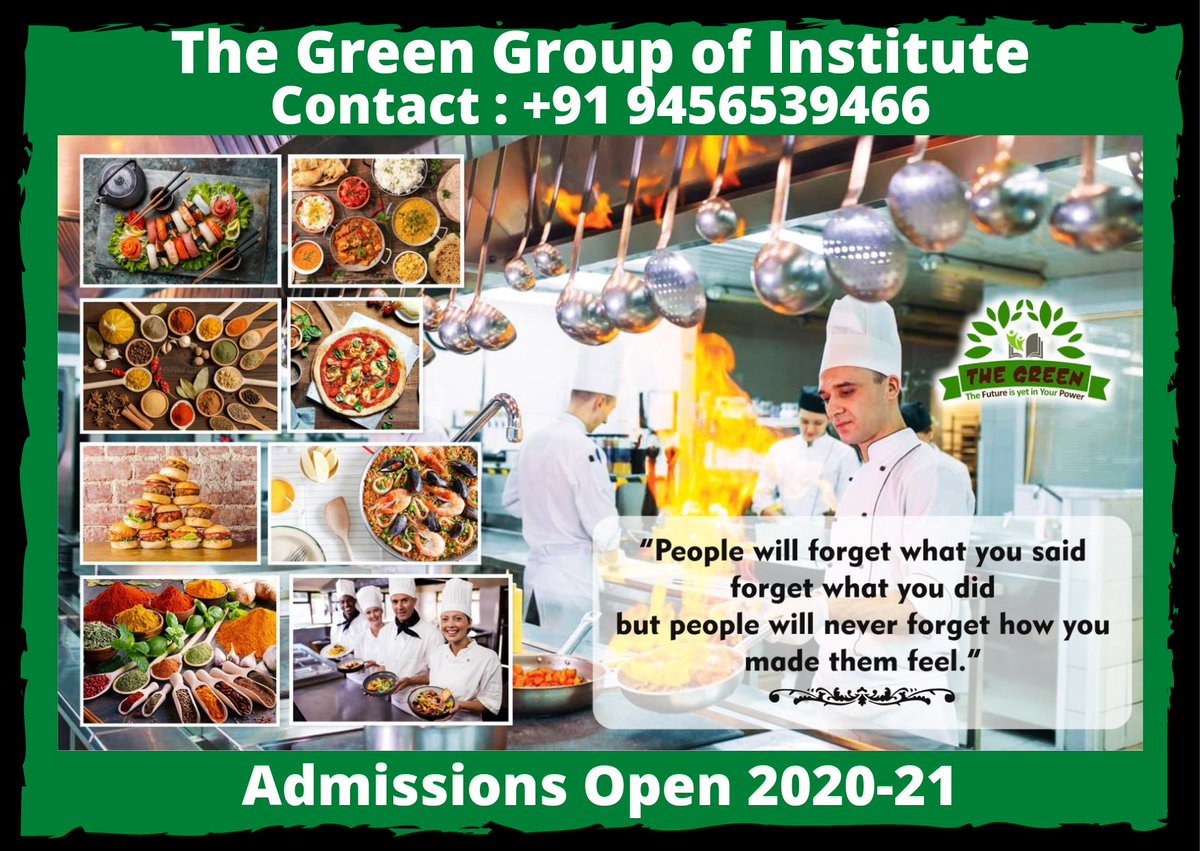 TheGreenEdu2016's tweet photo. Steer your CAREER to new Heights from our institute. Enroll Now ‼️
🌀Fast Growth &amp; Career Development Opportunities are Excellent reasons to consider a Career in #Hotel_Management🎯
Contact : +91 9456539466, +91 8755236185 https://t.co/mgShGQt3lO