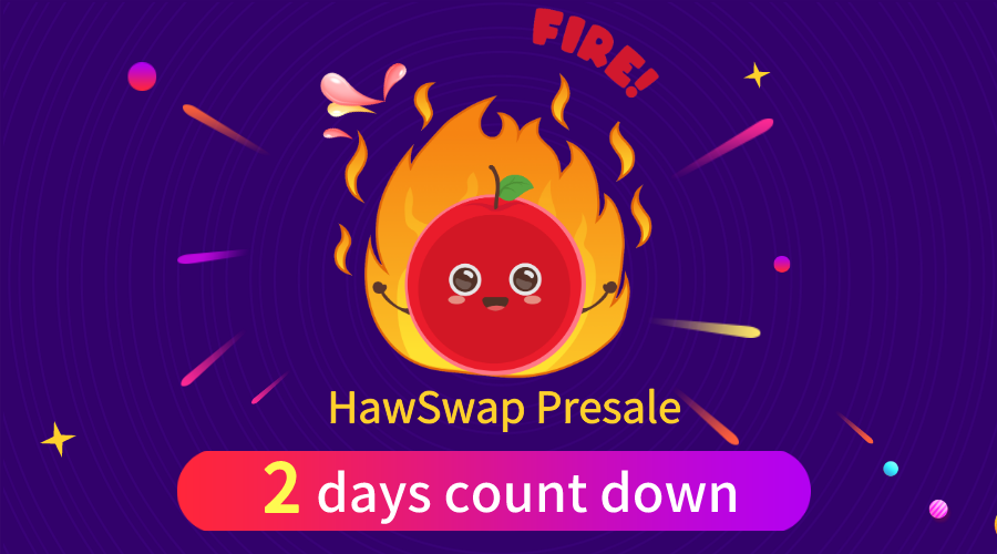 HawSwap's tweet photo. ⌛️Two days left to #HawSwap presale

🤑Are you ready?

✌️Read the tutorial in advance: https://t.co/7k7fncCP9m

#DeFi #presale #Blockchain #cryptocurrencies https://t.co/koOppmzV4i