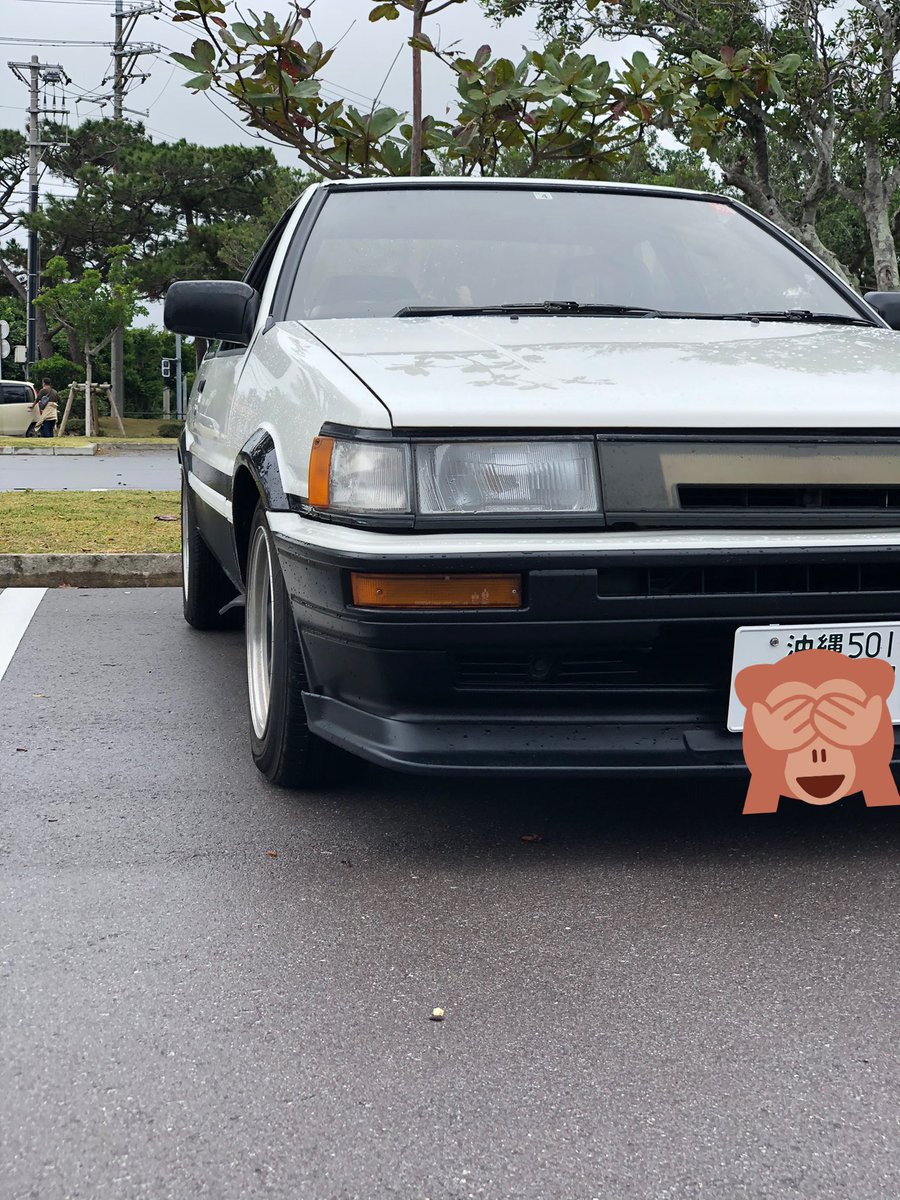 AE86_do's tweet photo. 雨の日でもバリバリ伝説 https://t.co/aLskMojb3r