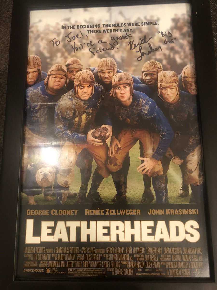 jbenny81's tweet photo. Doing some rearranging at home and decided to move some of my favorite memorabilia to a new spot in the house. Rest In Peace, Big Keith. Glad to have known you #BigGus https://t.co/pqJYprUVcB
