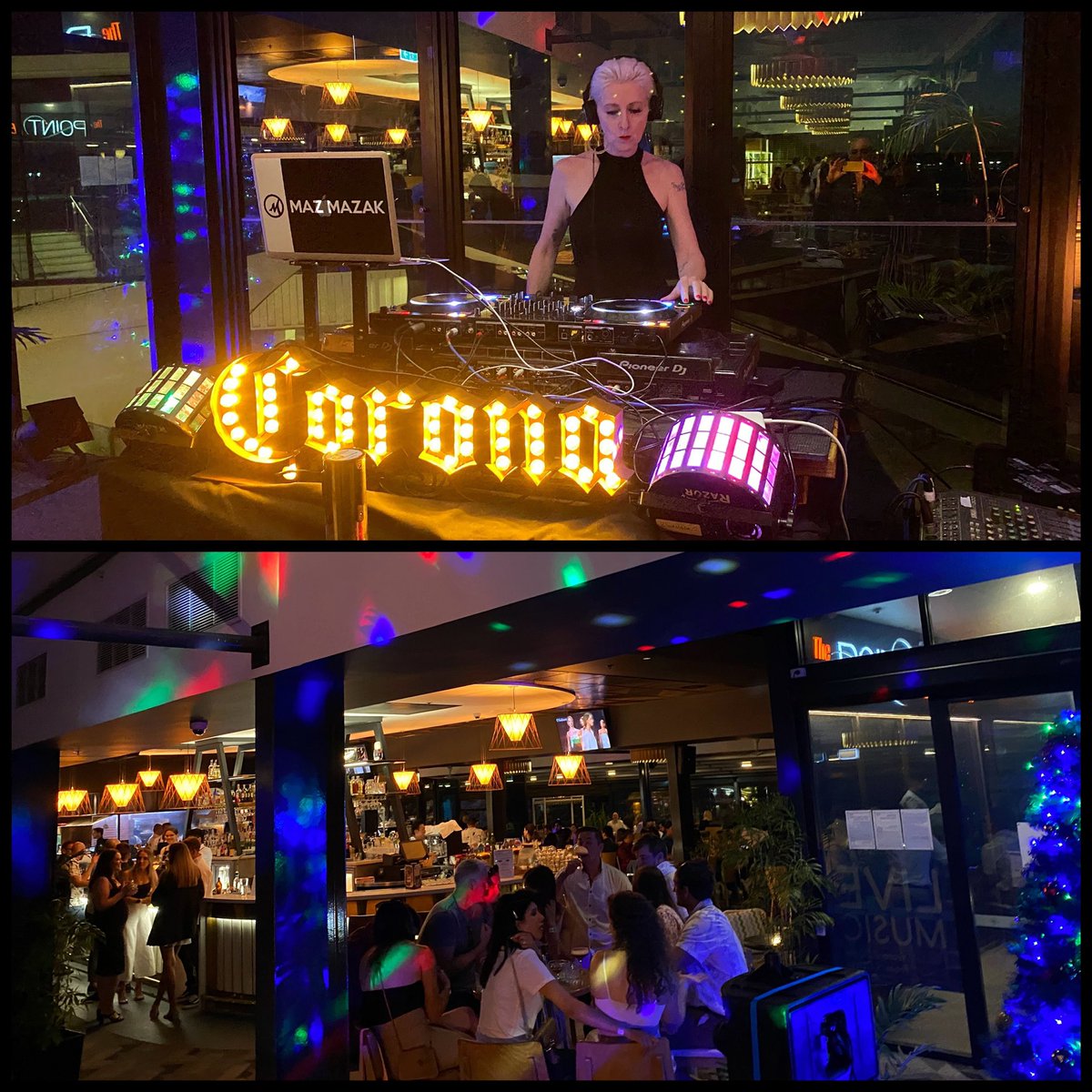 MazMazak's tweet photo. Great gig at The Point Bar & Grill Rooftop Bar last night in Perth WA. Thanks for having me ππ» Very cool place...ππ§ππΌπ₯
@bbcentertainmentperth
#bbcentertainmentperth #DJ #Deejay #Shejay #thepointbargrill https://t.co/F2wkijuYtx