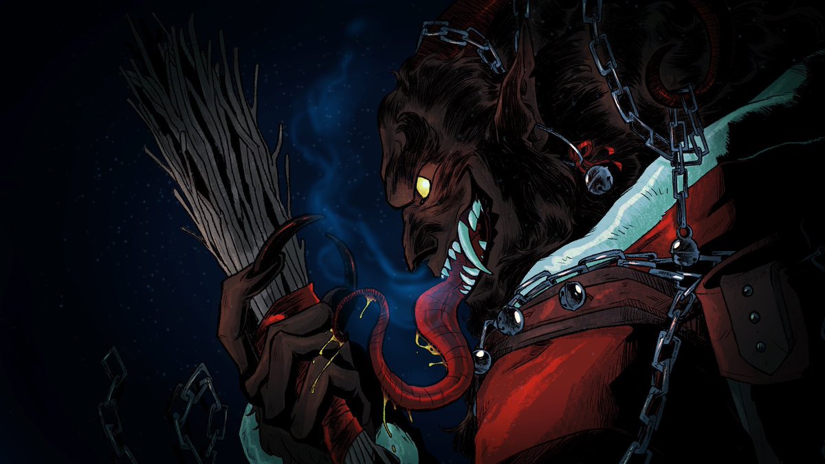 KryptiqKreachur's tweet photo. ❄️🔗KRAMPUSNACHT🔗❄️

A repost of a piece from a year ago maybe? Could’ve been longer than that
#Krampusnacht #Krampus #KrampusNight #Christmas https://t.co/QV5L4oZEQR