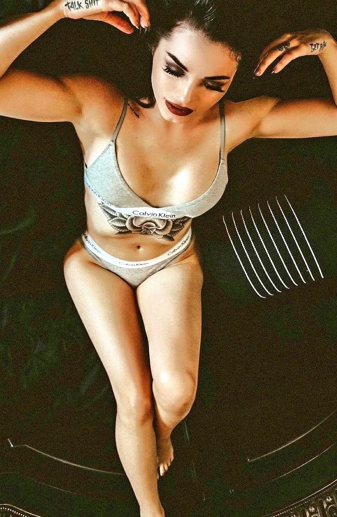 Paige Wwe Bra And Underwear