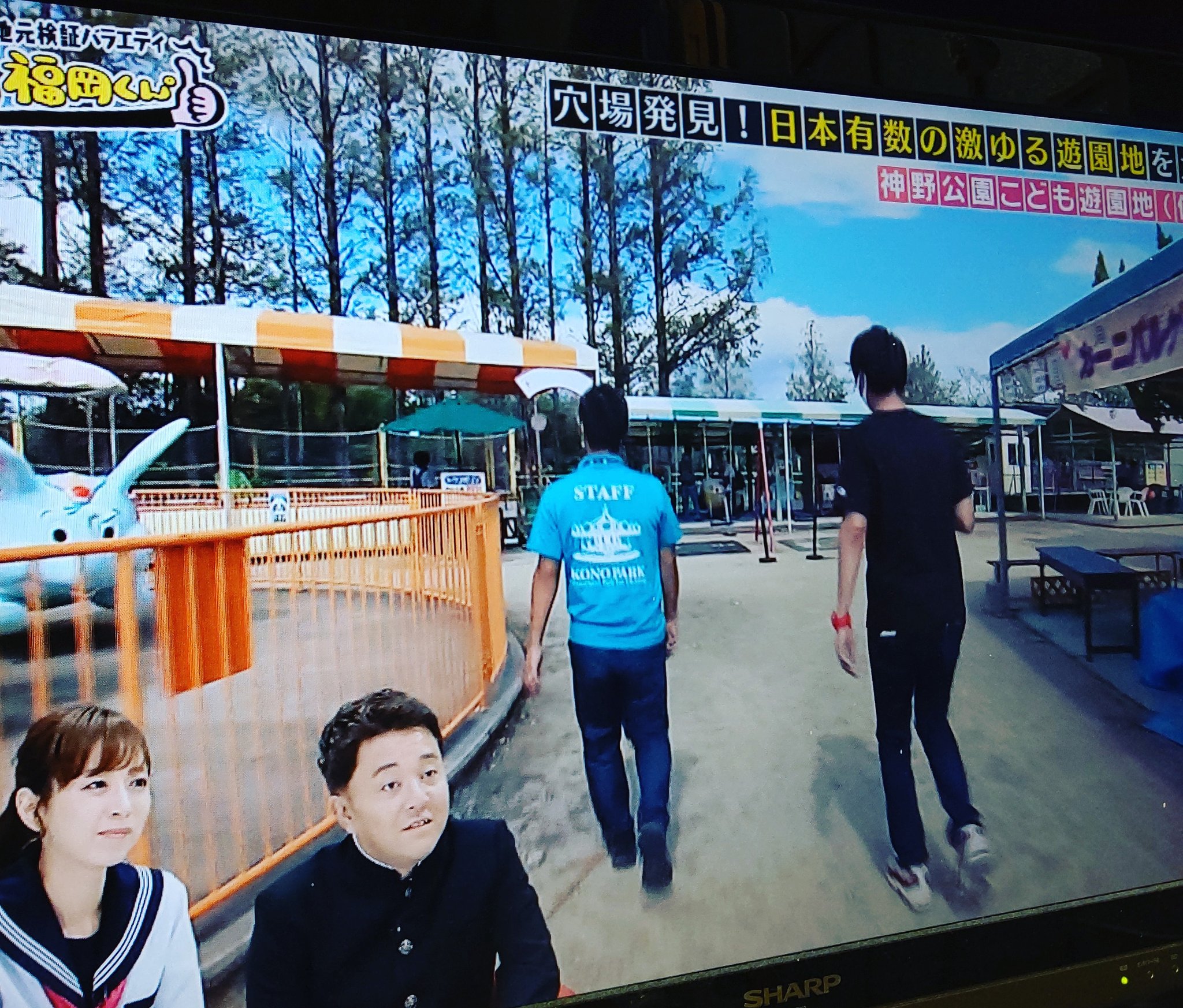 えぐち テレビで 日本有数の激ゆる遊園地 として 佐賀の神野公園が紹介されてる 保育園の遠足で行った時に その激ゆるな観覧車に乗るのが怖いと泣き 木にしがみついて周りの大人を困らせた過去があります Rkb毎日放送 地元検証バラエティ福岡