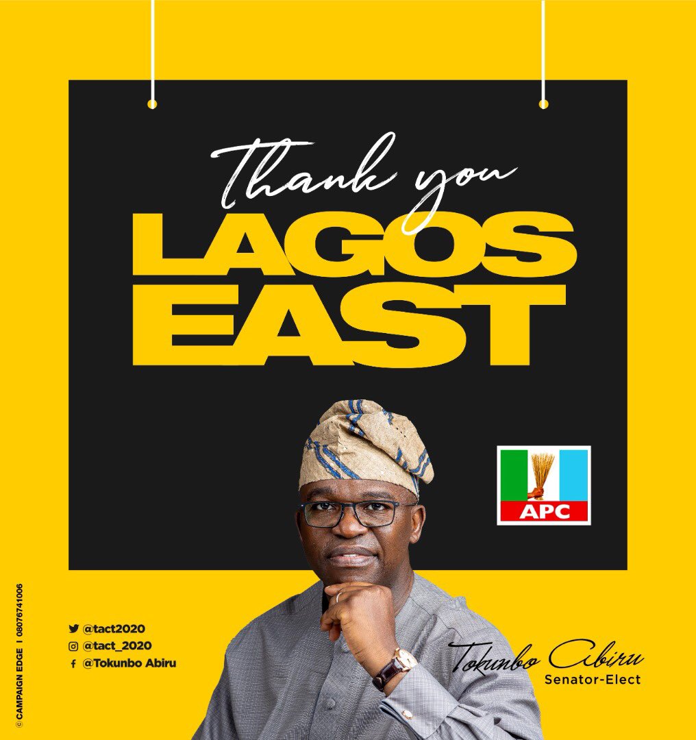 Tokunbo Abiru Constituency Office tweet media