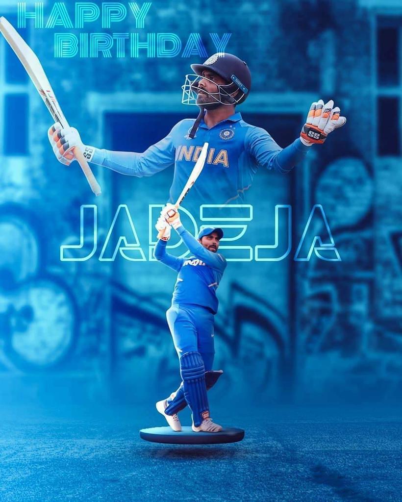 Happy Birthday      Ravindra Jadeja 