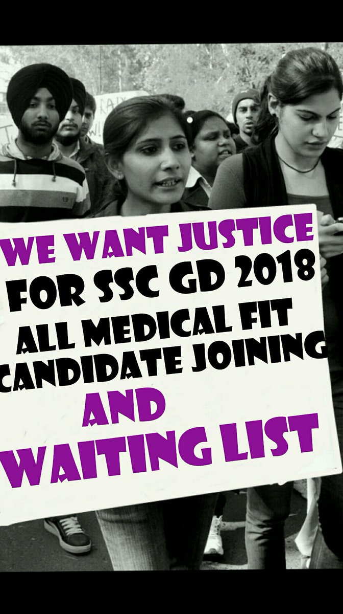 Harsh181995's tweet image. #JoinAllMediFitSscGd
#JoinAllMediFitSscGd
#SEAT_INCREASE_FOR_SSCGD Sabhi medical fit candidata ka joining hona chahiye ku ki ab hamari age of limited over ho gai hai please increase the vacancy of ssc gd bharti 2018🙏