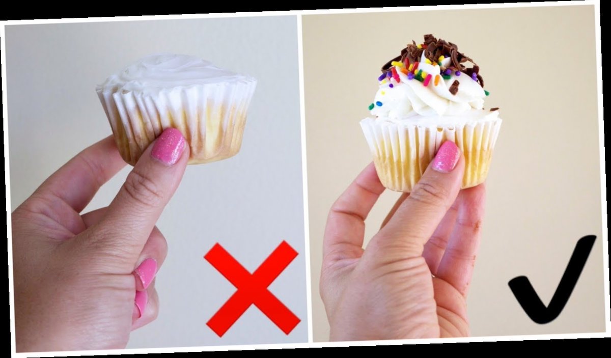 cupcake baking hacks / Twitter