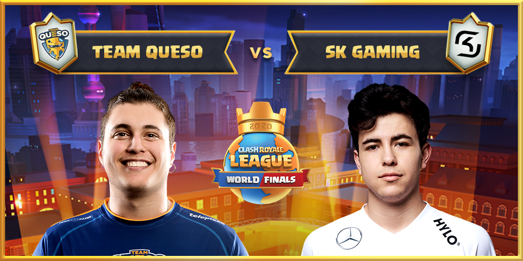 🏆 GRAN FINAL MUNDIAL #CRLWorldFinals 🏆

🟦 <a href="/TeamQuesoGG/">Team Queso</a> 🆚 <a href="/SKGaming/">SK Gaming</a> 🟥

El momento que todos esperábamos, la batalla más épica del año. ¿Quién será el Campeón Mundial de la #CRL 2020? 👑✨

❤️ youtu.be/YxyZ2NDkpyg
💜 twitch.tv/clashroyaleesp