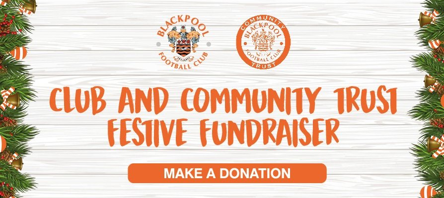 BlackpoolFC's tweet photo. What an amazing six days we've had with the festive fundraiser. 

Let's keep working as one to address a startling statistic that shows at least 700-800 children of Primary School age in the town will wake up on Christmas Day without a present to open:
⬇️
https://t.co/pfHMfosbGp https://t.co/UpoKXwbQpf