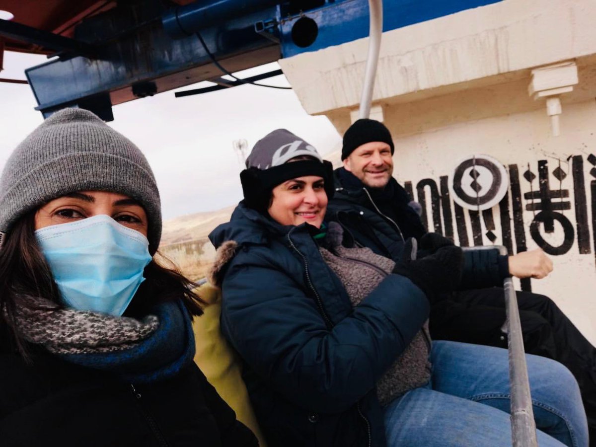 auf_org's tweet photo. Ajd @DFrancophonie avec la complicité de l’@auf_org part à la découverte de l’Observatoire de la ❄️ à Kornet el saouda sommet le + haut du Liban & du moyen-orient qui culmine à 3088 m! Un projet signé #Olife @AUF_MoyenOrient @CNRSL @CNRS @ird A voir bientôt sur @TV5MONDE #Liban https://t.co/pNMAzx7rLP