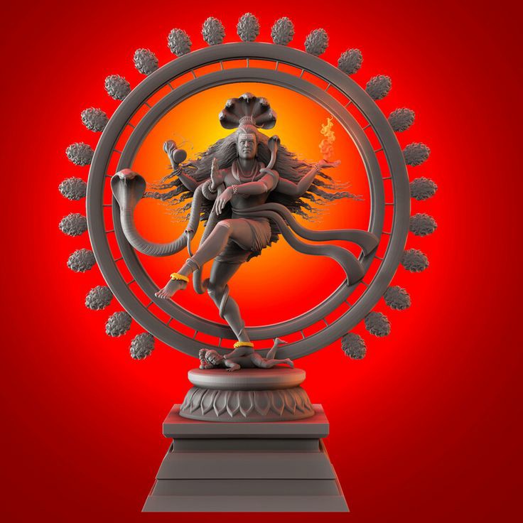 5. Nataraja or Dancing ShivaNataraja is Siva as "King of Dance." Carved in stone or cast in bronze, His ananda tandava, the fierce ballet of bliss, dances the cosmos into and out of existence within the fiery arch of flames denoting consciousness. Aum. @onlyonenetra @desh_bhkt