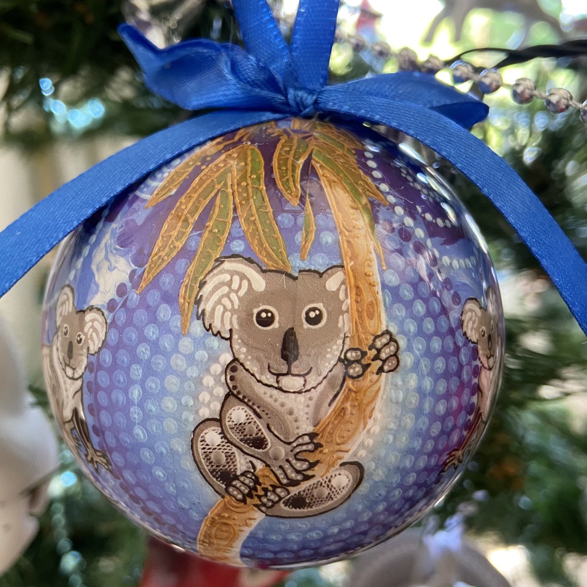Here’s an Aussie-themed one. It’s a koala designed by a local Indigenous artist named  @CherneeSutton 