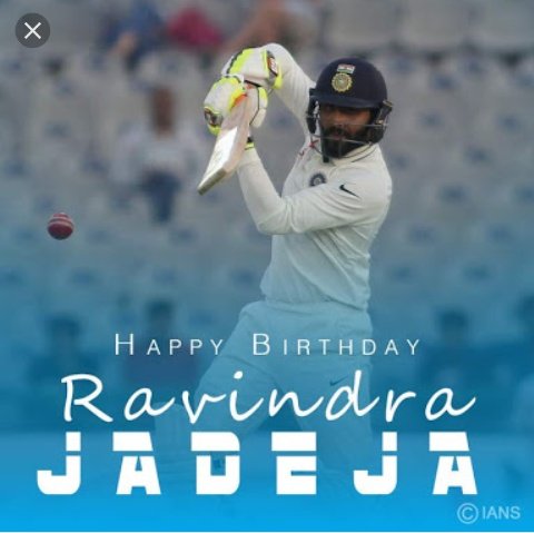 Happy Birthday sir Ravindra Jadeja   