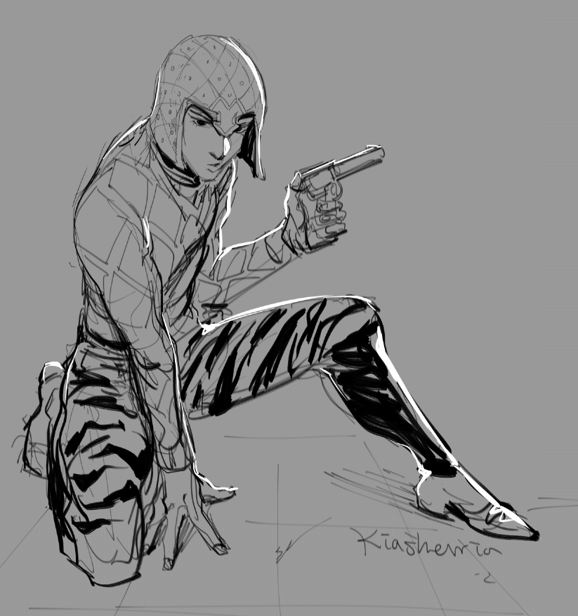 Some doodles from tonight.
#jjba 