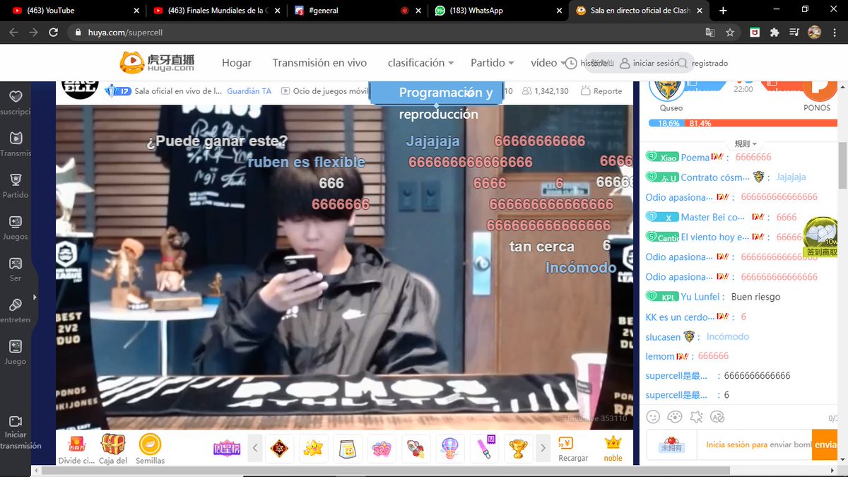 Alguien sabe por qué los de la página asiática ponen tantos "6s"? 😳