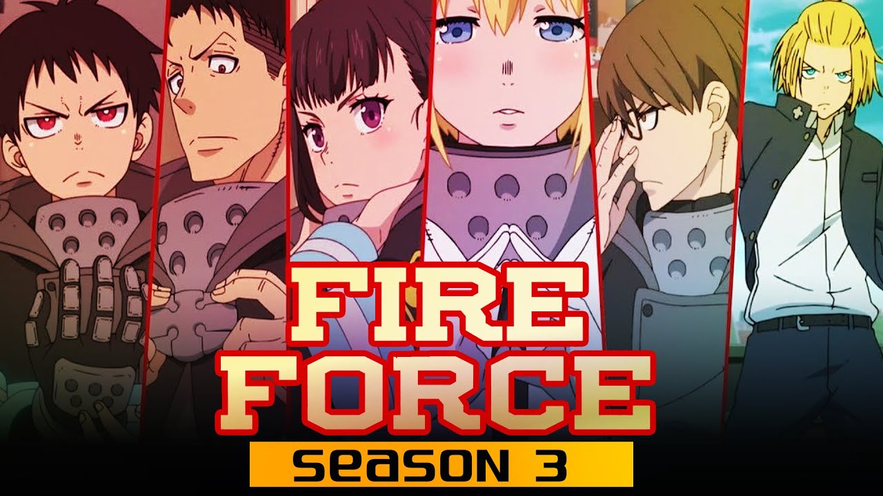 Fire Force Anime Watch, Fire Force Season 3 Manga Start