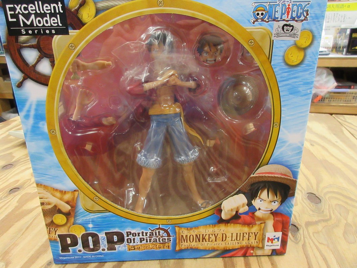 クルクル相模原店 ホビー買取強化中 プライズフィギュア エイリアン P O P モンキー D ルフィの買取を行いました お持ち込み頂き誠にありがとうございます 店頭にて販売中です お客様のご来店お待ちしております 中古 フィギュア 相模原