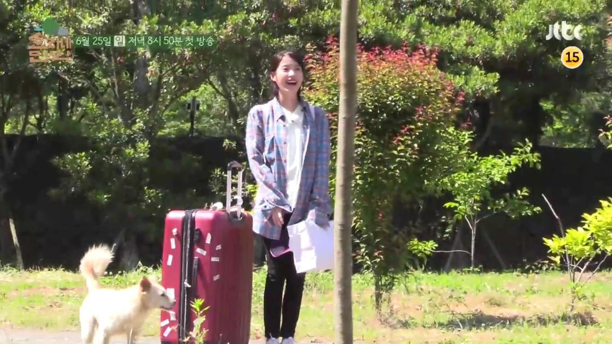When she went on Hyori Bnb as herself, without all the flair, without any sponsors, without her stylist..Just her...Shy, awkward, quiet, a lil slow, with quirky mannerism...yet still oh-so-endearing.. #IU