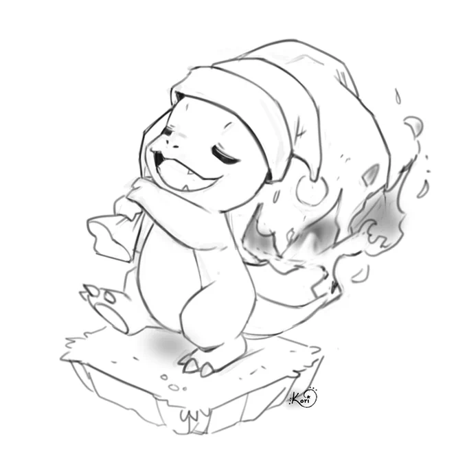 Santa.....helpers?!

sketches made with @XPPEN  !

#pokemon  #pikachu #squirtle #bulbasaur #charmander 