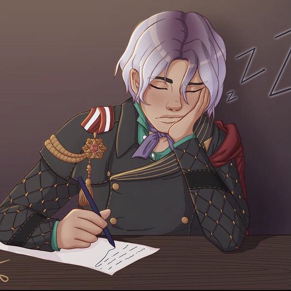 Olive met Satan at a book signing roughly a year before the games start- not that either of them remember Wont let anyone else make their coffee. The exception to this is Belphie, and even then they swear it tastes off.  Olive worked in a café in New York for a while +  https://twitter.com/angelkissedface/status/1335458771473207296