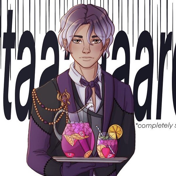 Olive met Satan at a book signing roughly a year before the games start- not that either of them remember Wont let anyone else make their coffee. The exception to this is Belphie, and even then they swear it tastes off.  Olive worked in a café in New York for a while +  https://twitter.com/angelkissedface/status/1335458771473207296