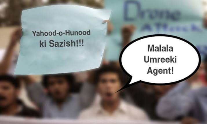 Apart from Political & Security chaos Pakistan has also grappled with ideological chaos and it is equally devastating for this totally artificial national state as other two.Since 1947 Pakistan taught it's kids that Yahood & Hanood (Jews & Hindus) are their eternal enemies.