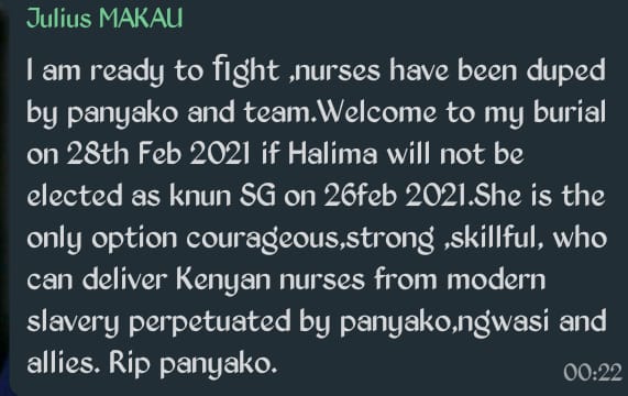 KNUNM-The Voice of a Kenyan Nurse & Midwife tweet media