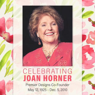 _PremierDesigns's tweet image. Premier Designs Co-founder Joan Horner went home to be with our Lord and Savior 10 years ago today. As we reflect back and we remember what she meant to us, one of the things we remember most is her unwavering commitment to "keeping it personal." 💕