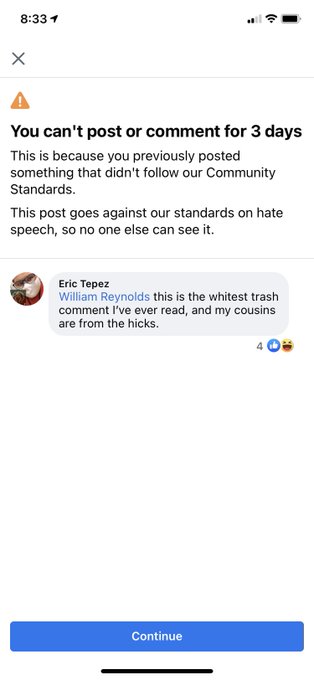 @Facebook my account said I was banned for 3 days, now it&rsquo;s 30. Why? https://t.co/QtekkWefrk<a class="tags" href="/tag/facebook">@facebook</a><a href="/tag/art"class="tags"><span>#art</span></a><a href="/tag/new"class="tags"><span>#new</span></a><a href="/tag/illumination"class="tags"><span>#illumination</span></a><a href="/tag/digital"class="tags"><span>#digital</span></a><a href="/tag/procreate"class="tags"><span>#procreate</span></a>