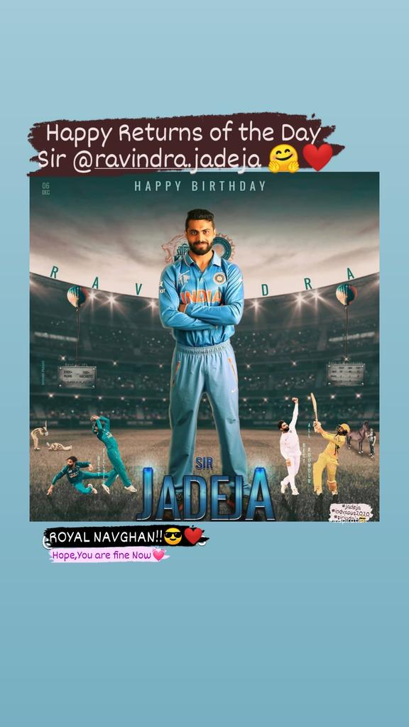 Happy Birthday Sir.Ravindra Jadeja    