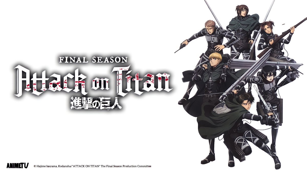 animetv_jp's tweet image. TODAY is Attack on Titan The Final Season⚔️✨