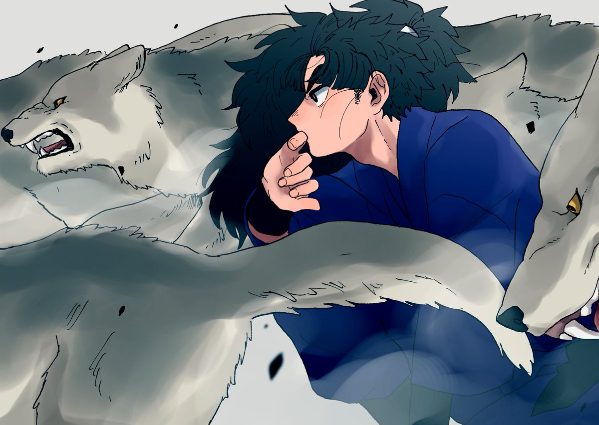 獣使いの忍 𝙐𝙉𝙄のイラスト