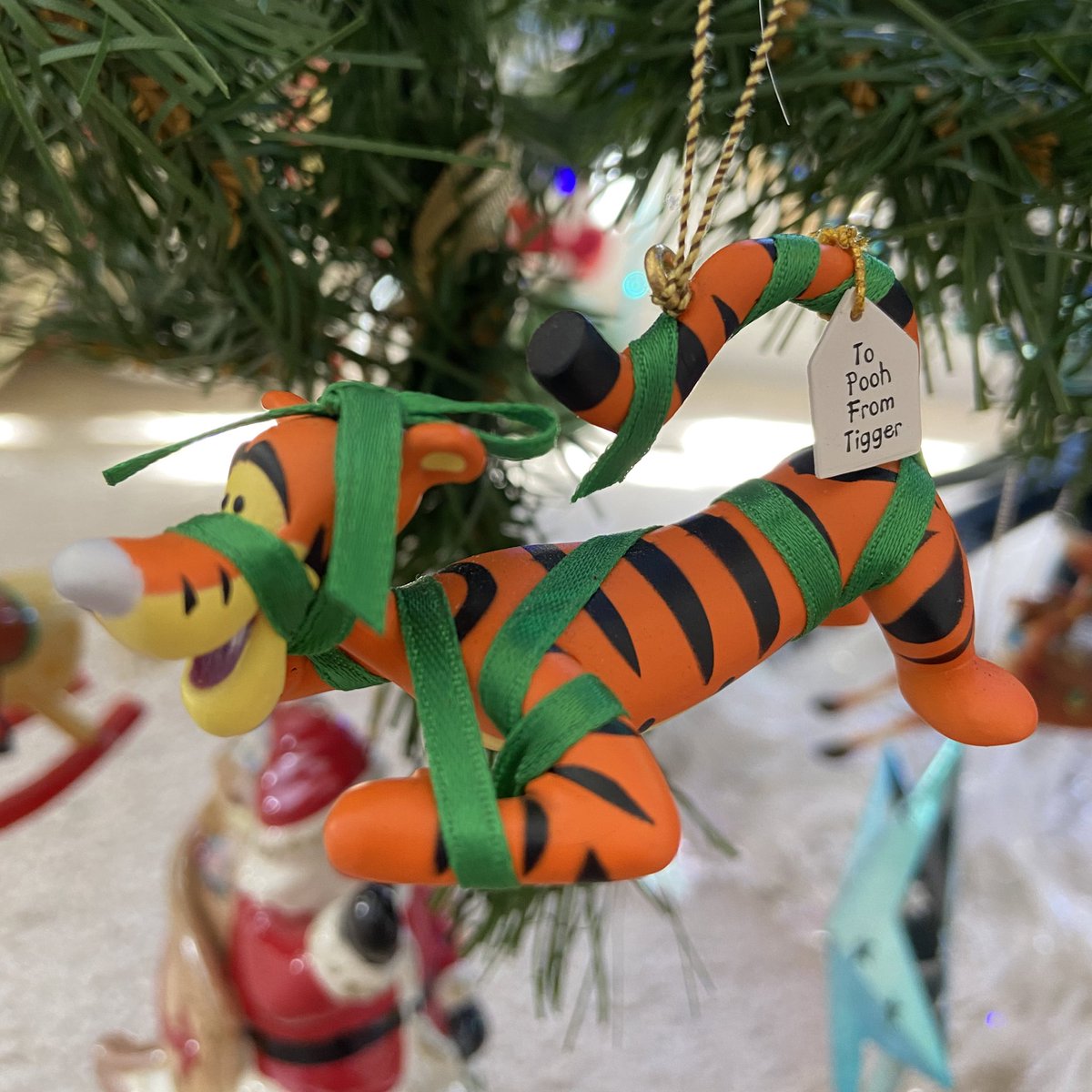 Another Disney one. This time Tigger has gift wrapped himself! 