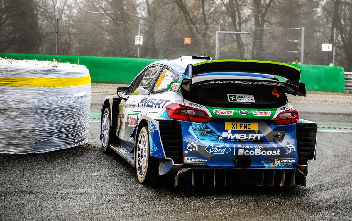 EsapekkaLappi's tweet photo. SS14, way off the pace - 16.7sec down on Ogier.  #snowtyres 
#ACIRallyMonza #WRC #MSPORTERS #L4PPI https://t.co/08loN5XfeI