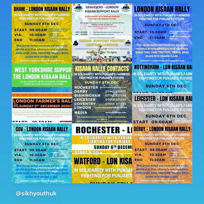 Peaceful protest in London today! All mainstream media has been silent - will you ever support us? Will you cover this?  <a href="/BBCBreaking/">BBC Breaking News</a> <a href="/itvnews/">ITV News</a>  <a href="/Channel4News/">Channel 4 News</a> <a href="/SkyNewsBreak/">Sky News Breaking</a> #Kissan ##FarmersProtest