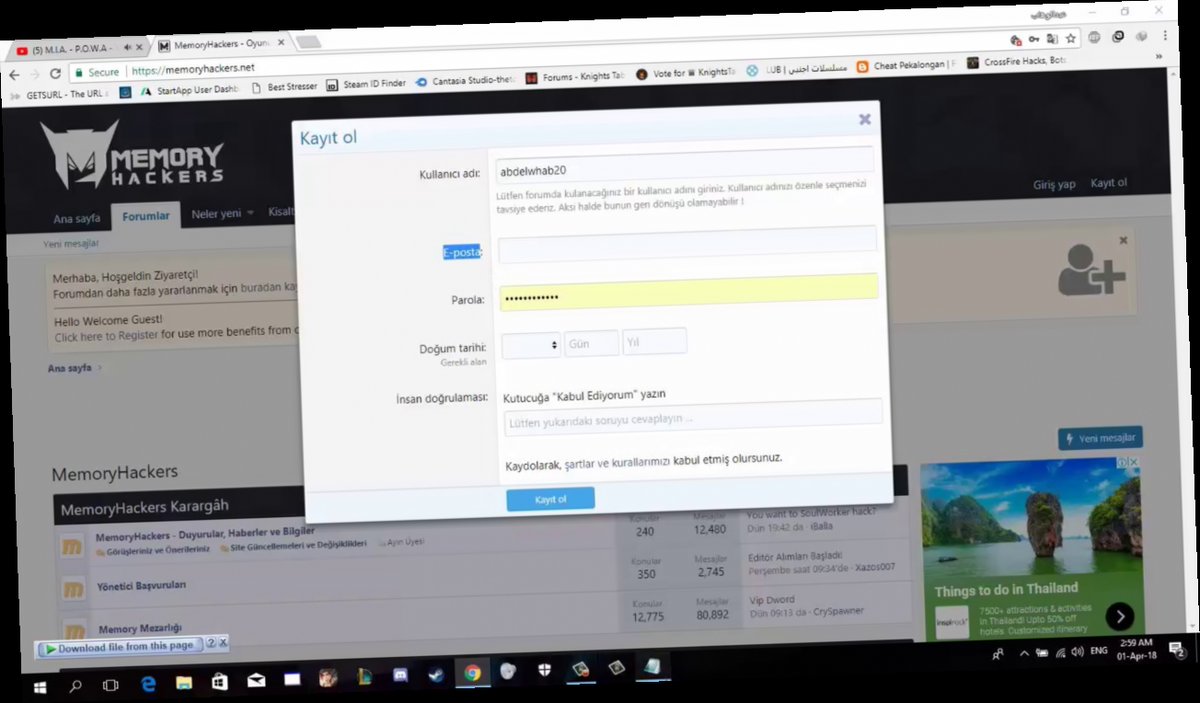 memory hacker password / Twitter
