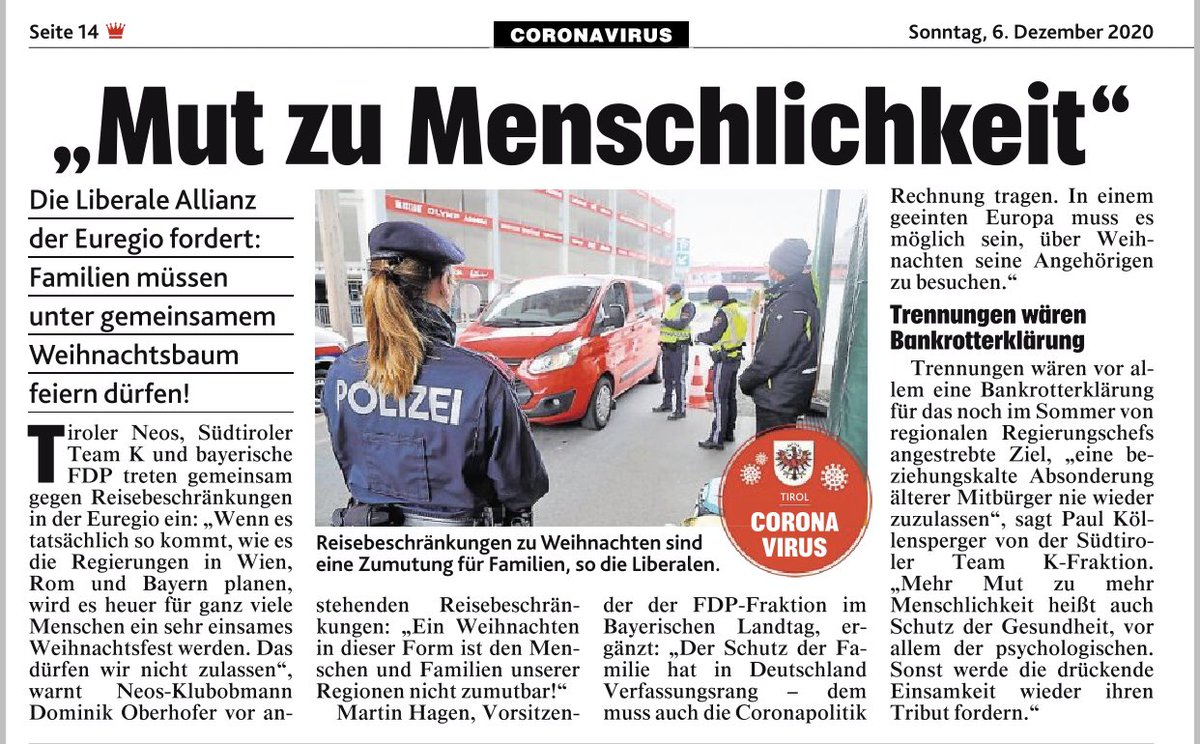 Dominik Oberhofer (@den_dominik) on Twitter photo Wir #Liberale halten zusammen! Gemeinsam fordern @realMartinHagen von der <a href="/fdp/">FDP</a>, <a href="/xpaul/">Paul Koellensperger</a> vom <a href="/_teamk_/">Team K</a> & ich: offene Grenzen & Reisefreiheit in #Europa ❤️ 🇪🇺 <a href="/krone_at/">Kronen Zeitung</a> berichte heute: Wir #Liberale halten zusammen! Gemeinsam fordern @realMartinHagen von der <a href="/fdp/">FDP</a>, <a href="/xpaul/">Paul Koellensperger</a> vom <a href="/_teamk_/">Team K</a> & ich: offene Grenzen & Reisefreiheit in #Europa ❤️ 🇪🇺 <a href="/krone_at/">Kronen Zeitung</a> berichte heute: