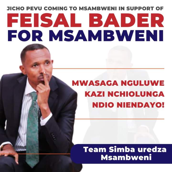 gilbert_were5's tweet photo. @MohaJichoPevu is coming to Msambweni, One man army #TeamIndependent https://t.co/jPkkq52ks9