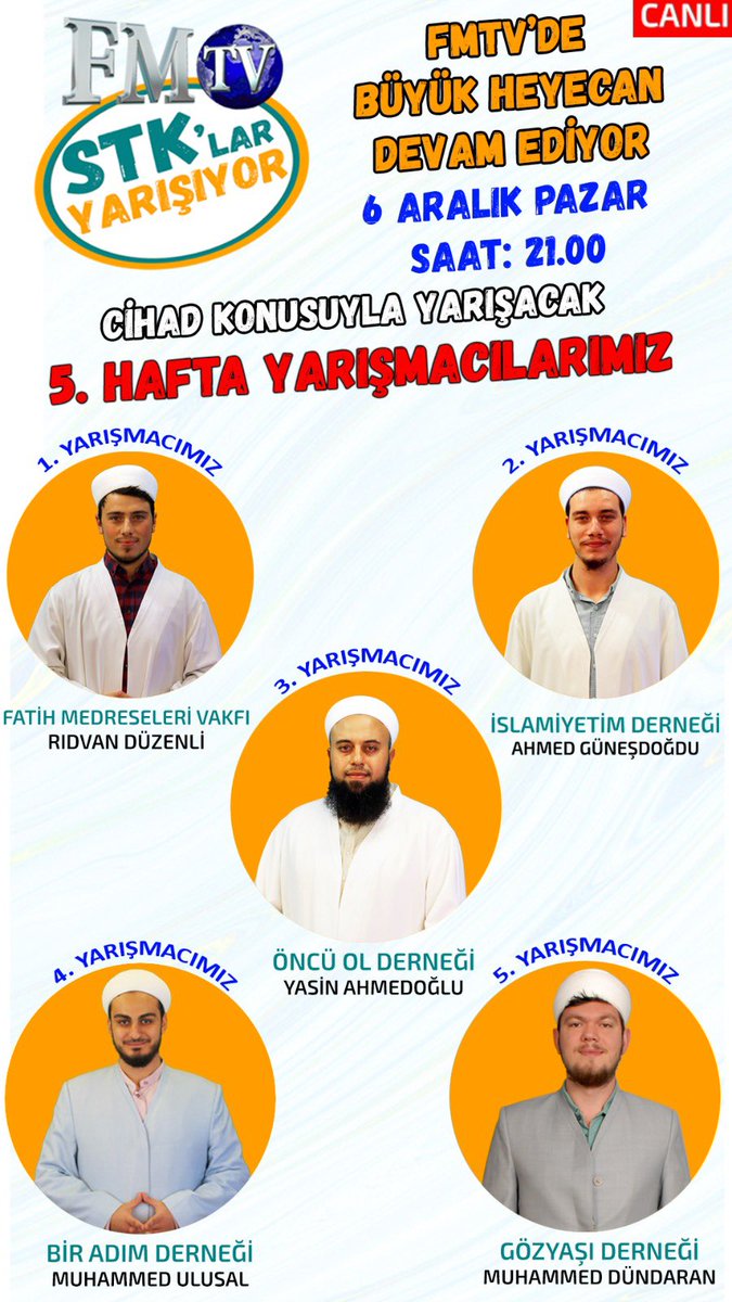 fmtelevizyonu's tweet photo. Bu akşam #BunuKonuşalım değil bunu izleyelim. https://t.co/6iPE2NLVFq
