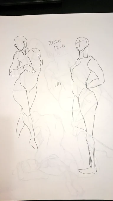今日のクロッキー
毎日コツコツコツコツ…
将来描きたいものがあるので、オレ頑張る。 