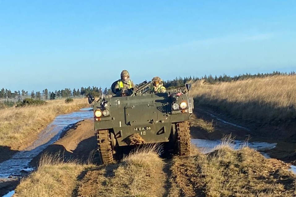 The 1st Battalion @YORKS_REGT have started exploring the @DIO Catterick Training Area with some #Bulldog driver training. <a href="/BFBSCatterick/">BFBS Catterick</a>  #offroad #infantry #Yorkshire @12ArmdInfBde